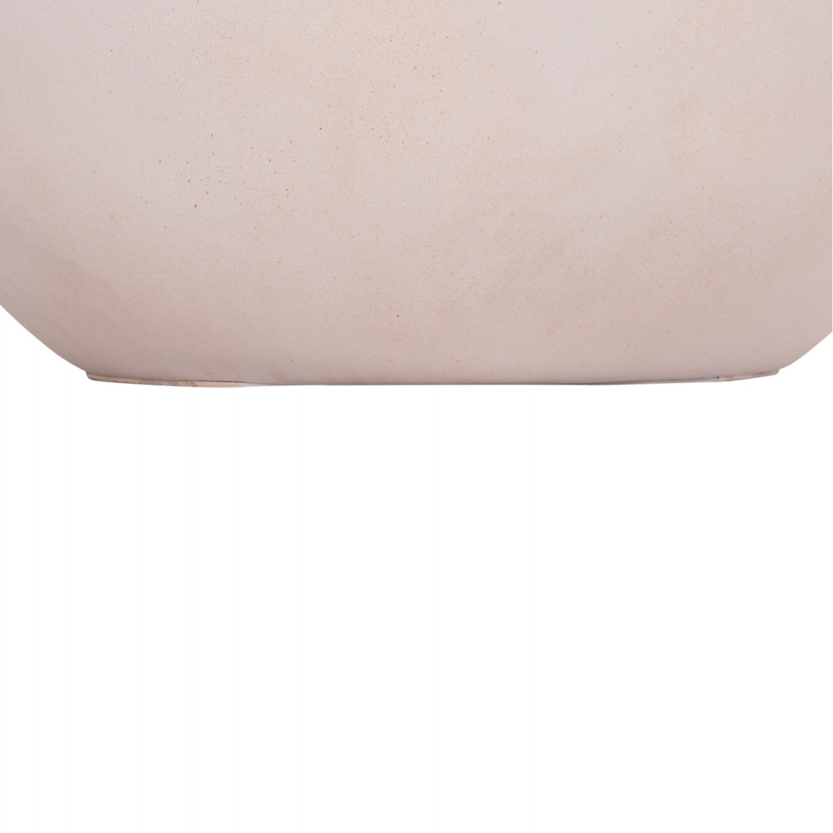 ΤΡΑΠΕΖΙ ΣΑΛΟΝΙΟΥ ΣΤΡΟΓΓΥΛΟ ALLAN HM18162.02 FIBER CEMENT ΣΕ ΑΝΟΙΧΤΟ ΜΠΕΖ--Φ92x49Υεκ.