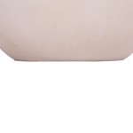 ΤΡΑΠΕΖΙ ΣΑΛΟΝΙΟΥ ΣΤΡΟΓΓΥΛΟ ALLAN HM18162.02 FIBER CEMENT ΣΕ ΑΝΟΙΧΤΟ ΜΠΕΖ--Φ92x49Υεκ.