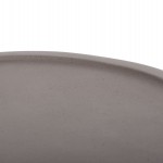 ΒΟΗΘΗΤΙΚΟ ΤΡΑΠΕΖΙ TRED(T) HM18169.03 FIBER CEMENT ΓΚΡΙ-ΦΥΣΙΚΟ RATTAN--Φ40x61Υεκ.