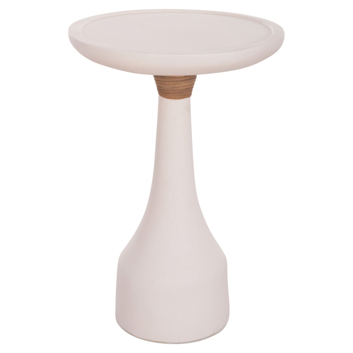 ΒΟΗΘΗΤΙΚΟ ΤΡΑΠΕΖΙ ΓΙΑ ΛΑΜΠΑΤΕΡ TORG HM18170.02 FIBER CEMENT ΛΕΥΚΟ Φ41x62Υεκ.