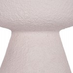 ΣΚΑΜΠΟ ΣΤΡΟΓΓΥΛΟ INTERON HM18171.02 FIBER CEMENT ΣΕ ΛΕΥΚΟ--Φ34x39Υεκ.