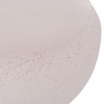 ΣΚΑΜΠΟ ΣΤΡΟΓΓΥΛΟ INTERON HM18171.02 FIBER CEMENT ΣΕ ΛΕΥΚΟ--Φ34x39Υεκ.