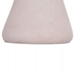 ΣΚΑΜΠΟ ΣΤΡΟΓΓΥΛΟ INTERON HM18171.02 FIBER CEMENT ΣΕ ΛΕΥΚΟ--Φ34x39Υεκ.