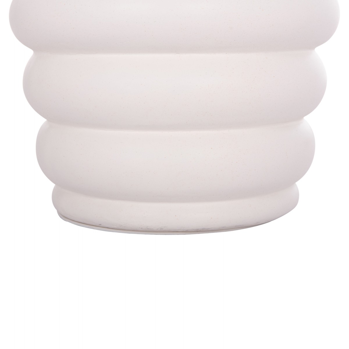 ΣΚΑΜΠΟ PUFFAT HM18172.02 FIBER CEMENT ΛΕΥΚΟ- ΞΥΛΟ TEAK TOP Φ45x46Υεκ.