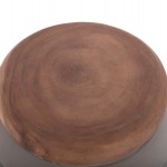 ΣΚΑΜΠΟ PUFFAT HM18172.03 FIBER CEMENT ΓΚΡΙ- ΞΥΛΟ TEAK TOP Φ45x46Υεκ.