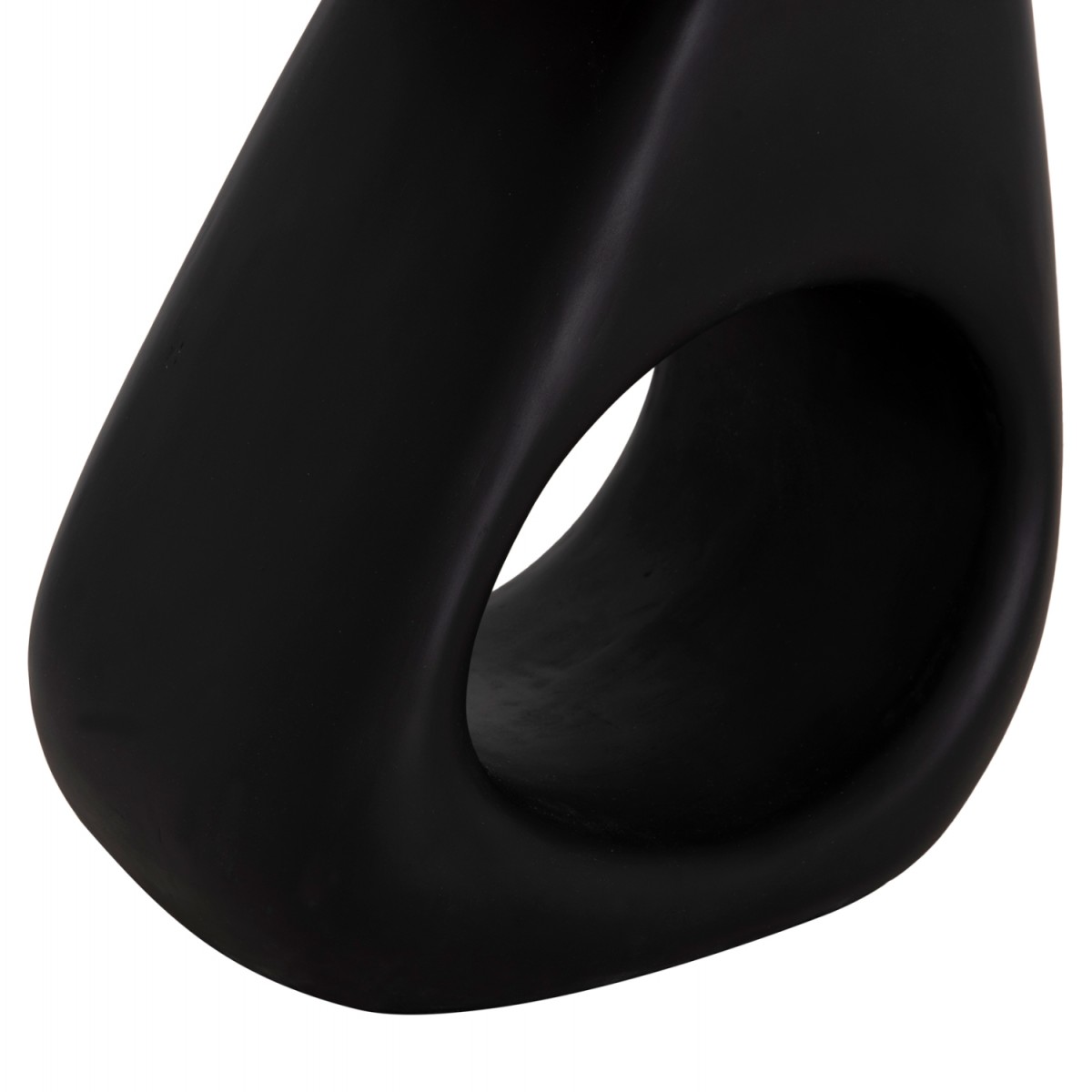 ΒΟΗΘΗΤΙΚΟ ΤΡΑΠΕΖΙ AIDA HM4692.01 FIBER CEMENT ΜΑΥΡΟ--ΞΥΛΟ TEAK TOP 47x60x59Υεκ