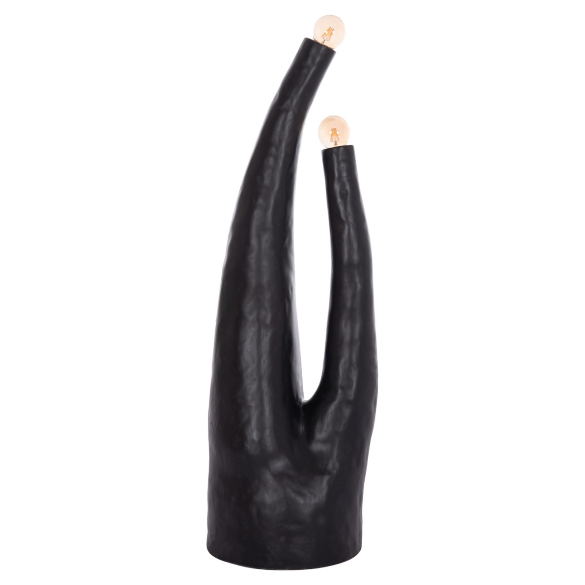 ΔΙΑΚΟΣΜΗΤΙΚΟ ΦΩΤΙΣΤΙΚΟ ΔΑΠΕΔΟΥ TUSKEN HM4702.01 FIBER CEMENT-ΜΑΥΡΟ 50x43x145Υεκ.