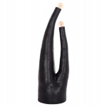 ΔΙΑΚΟΣΜΗΤΙΚΟ ΦΩΤΙΣΤΙΚΟ ΔΑΠΕΔΟΥ TUSKEN HM4702.01 FIBER CEMENT-ΜΑΥΡΟ 50x43x145Υεκ.