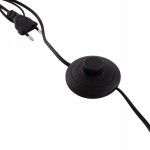 ΔΙΑΚΟΣΜΗΤΙΚΟ ΦΩΤΙΣΤΙΚΟ ΔΑΠΕΔΟΥ TUSKEN HM4702.01 FIBER CEMENT-ΜΑΥΡΟ 50x43x145Υεκ.