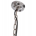 ΦΩΤΙΣΤΙΚΟ ΟΡΟΦΗΣ ΚΡΕΜΑΣΤΟ JAYLEN HM4703.03S FIBER CEMENT ΓΚΡΙ 44x39x30Υεκ.