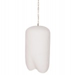 ΦΩΤΙΣΤΙΚΟ ΟΡΟΦΗΣ ΚΡΕΜΑΣΤΟ LOGKY HM4704.02L--FIBER CEMENT ΛΕΥΚΟ 35x35x67Υεκ