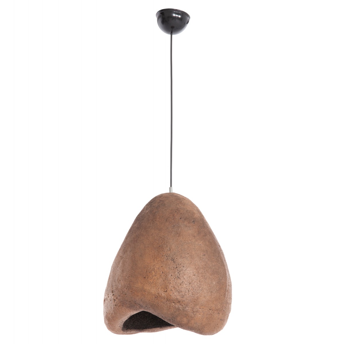 ΦΩΤΙΣΤΙΚΟ ΟΡΟΦΗΣ ΜΕ ΟΨΗ ΠΕΤΡΑΣ STONER (S) HM4417 ΣΚΟΥΡΟ ΜΠΕΖ 35x27x40Υεκ.