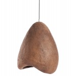 ΦΩΤΙΣΤΙΚΟ ΟΡΟΦΗΣ ΜΕ ΟΨΗ ΠΕΤΡΑΣ STONER (S) HM4417 ΣΚΟΥΡΟ ΜΠΕΖ 35x27x40Υεκ.