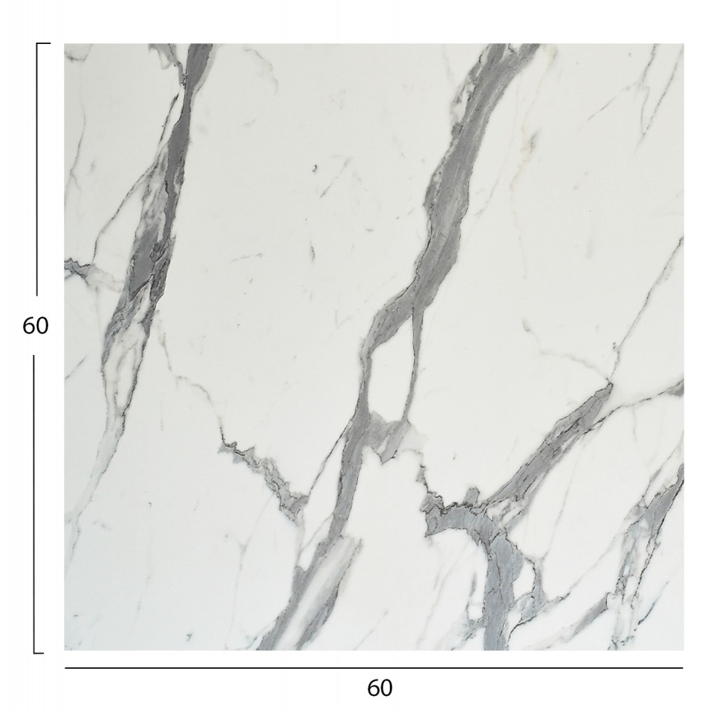 ΕΠΙΦΑΝΕΙΑ ΤΡΑΠΕΖΙΟΥ HPL ΤΕΤΡΑΓΩΝΗ HM5837.31 WHITE MARBLE 60x60εκ.