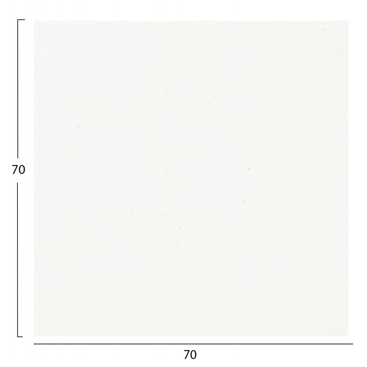 ΕΠΙΦΑΝΕΙΑ ΤΡΑΠΕΖΙΟΥ ΤΕΤΡΑΓΩΝΗ HPL HM5838.22 ΛΕΥΚΗ 70x70εκ