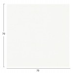 ΕΠΙΦΑΝΕΙΑ ΤΡΑΠΕΖΙΟΥ ΤΕΤΡΑΓΩΝΗ HPL HM5838.22 ΛΕΥΚΗ 70x70εκ