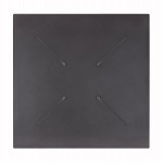 ΕΠΙΦΑΝΕΙΑ ΤΡΑΠΕΖΙΟΥ ΤΕΤΡΑΓΩΝΗ HPL HM5839.34 BLACK MARBLE 80x80εκ