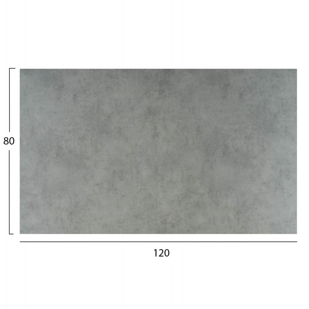 ΕΠΙΦΑΝΕΙΑ ΤΡΑΠΕΖΙΟΥ HPL ΟΡΘΟΓΩΝΙΑ HM5840.32 CEMENT 120x80εκ.