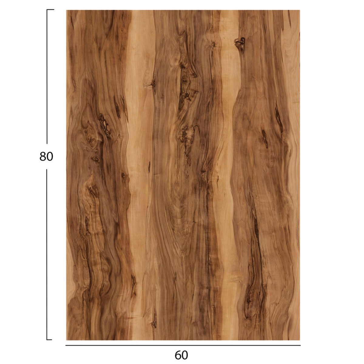 ΕΠΙΦΑΝΕΙΑ ΤΡΑΠΕΖΙΟΥ HPL ΟΡΘΟΓΩΝΙΑ HM6350.30 INDIAN SHEESHAM 60x80εκ.