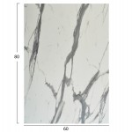 ΕΠΙΦΑΝΕΙΑ ΤΡΑΠΕΖΙΟΥ HPL ΟΡΘΟΓΩΝΙΑ HM6350.31 ΛΕΥΚΟ ΜΑΡΜΑΡΟ 60x80εκ.