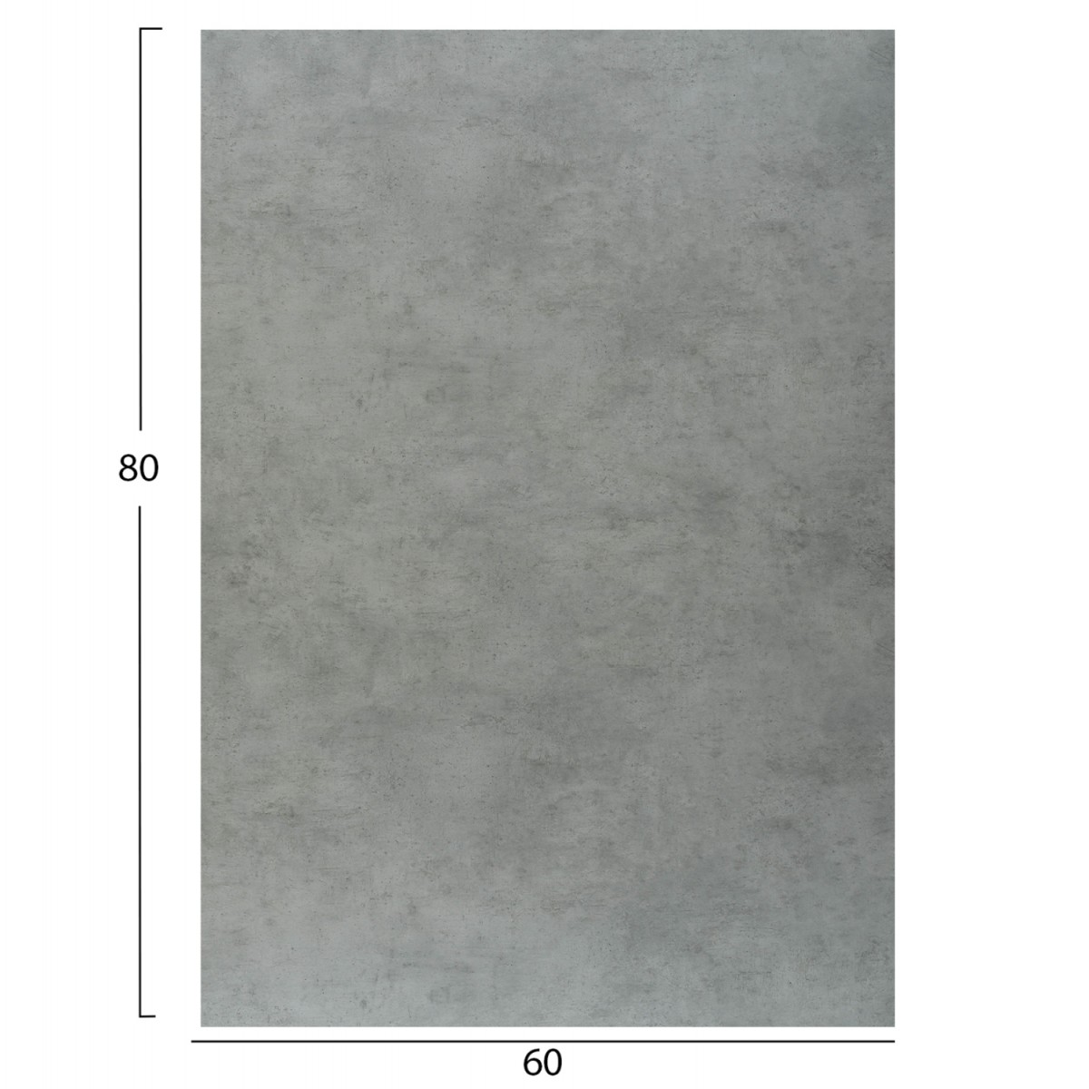 ΕΠΙΦΑΝΕΙΑ ΤΡΑΠΕΖΙΟΥ HPL ΟΡΘΟΓΩΝΙΑ HM6350.32 CEMENT 60x80εκ.