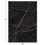ΕΠΙΦΑΝΕΙΑ ΤΡΑΠΕΖΙΟΥ HPL ΟΡΘΟΓΩΝΙΑ HM6350.34 BLACK MARBLE 60x80εκ.