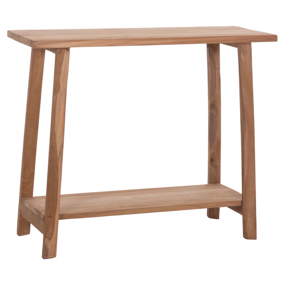 ΚΟΝΣΟΛΑ TALIBER HM18257 ΞΥΛΟ TEAK ΣΕ ΦΥΣΙΚΟ ΧΡΩΜΑ 100x40x85Υεκ.