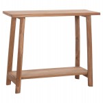 ΚΟΝΣΟΛΑ TALIBER HM18257 ΞΥΛΟ TEAK ΣΕ ΦΥΣΙΚΟ ΧΡΩΜΑ 100x40x85Υεκ.