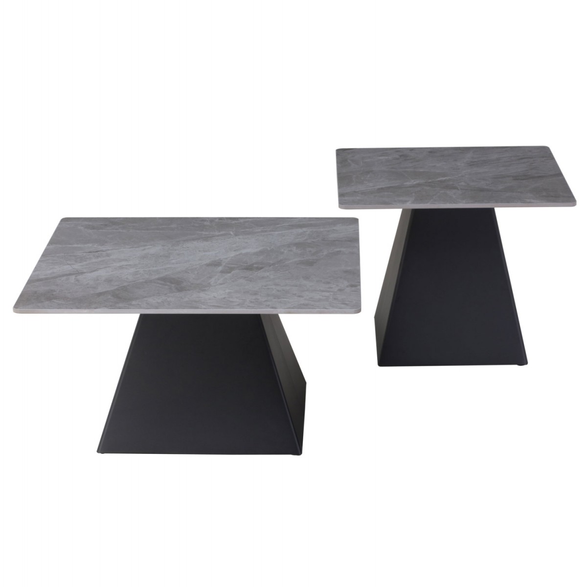 ΤΡΑΠΕΖΙΑ ΣΑΛΟΝΙΟΥ QUBER HM18260.03 ΚΕΡΑΜΙΚΑ TOP ΟΨΗ ΓΚΡΙ ΜΑΡΜΑΡΟ-ΤΕΤΡΑΓΩΝΑ