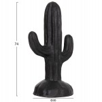 ΔΙΑΚΟΣΜΗΤΙΚΟΣ ΚΑΚΤΟΣ ΔΑΠΕΔΟΥ CACTUS HM4386.01S ΓΥΨΟΣ ΣΕ ΜΑΥΡΟ 42x30x74Υεκ.