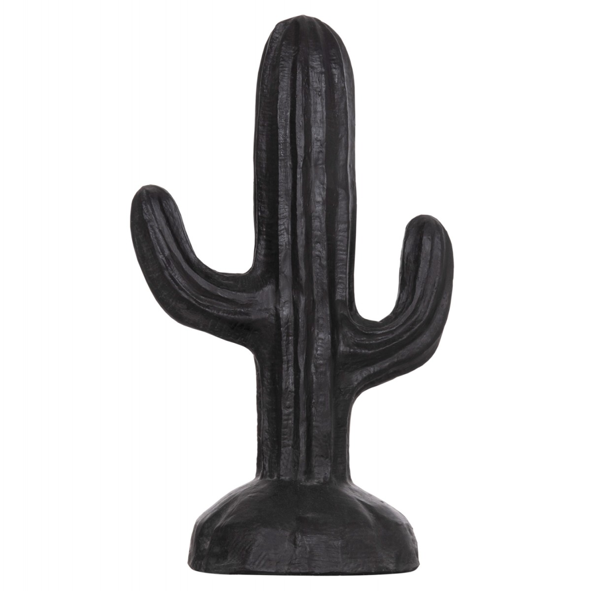 ΔΙΑΚΟΣΜΗΤΙΚΟΣ ΚΑΚΤΟΣ ΔΑΠΕΔΟΥ CACTUS HM4386.01S ΓΥΨΟΣ ΣΕ ΜΑΥΡΟ 42x30x74Υεκ.