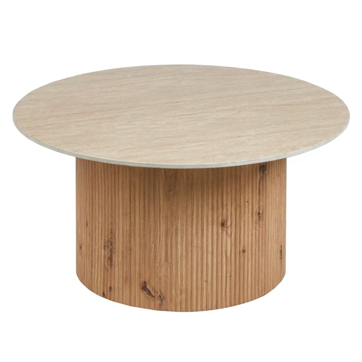 ΤΡΑΠΕΖΙ ΣΑΛΟΝΙΟΥ TWIL HM18325 ΚΕΡΑΜΙΚΟ TOP ΟΨΗ ΤΡΑΒΕΡΤΙΝΑΣ-MDF ΒΑΣΗ Φ80x40Υεκ