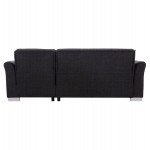 ΓΩΝΙΑΚΟΣ ΚΑΝΑΠΕΣ-ΚΡΕΒΑΤΙ ΜΕ ΑΠΟΘ. ΧΩΡΟ BRONKO HM3291.01 ΑΝΘΡΑΚΙ ΥΦΑΣΜΑ 218x138x77Y