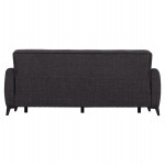 ΚΑΝΑΠΕΣ ΚΡΕΒΑΤΙ ΜΕ ΑΠΟΘ.ΧΩΡΟ TΡΙΘΕΣΙΟΣ NIKKO HM3292.01 ΓΚΡΙ ΥΦΑΣΜΑ 209x76x83Υεκ.