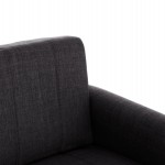 ΚΑΝΑΠΕΣ ΚΡΕΒΑΤΙ ΜΕ ΑΠΟΘ.ΧΩΡΟ TΡΙΘΕΣΙΟΣ NIKKO HM3292.01 ΓΚΡΙ ΥΦΑΣΜΑ 209x76x83Υεκ.