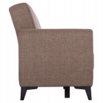 ΚΑΝΑΠΕΣ ΚΡΕΒΑΤΙ ΜΕ ΑΠΟΘ.ΧΩΡΟ TΡΙΘΕΣΙΟΣ NIKKO HM3292.02 ΚΑΦΕ ΥΦΑΣΜΑ 209x76x83Υεκ.