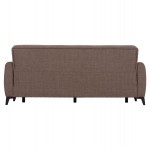 ΚΑΝΑΠΕΣ ΚΡΕΒΑΤΙ ΜΕ ΑΠΟΘ.ΧΩΡΟ TΡΙΘΕΣΙΟΣ NIKKO HM3292.02 ΚΑΦΕ ΥΦΑΣΜΑ 209x76x83Υεκ.