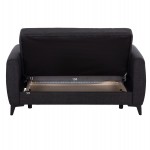 ΚΑΝΑΠΕΣ ΚΡΕΒΑΤΙ ΜΕ ΑΠΟΘ.ΧΩΡΟ ΔΙΘΕΣΙΟΣ NIKKO HM3293.01 ΓΚΡΙ ΥΦΑΣΜΑ 144x75x84Υεκ.