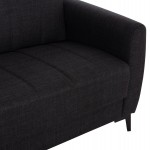 ΚΑΝΑΠΕΣ ΚΡΕΒΑΤΙ ΜΕ ΑΠΟΘ.ΧΩΡΟ ΔΙΘΕΣΙΟΣ NIKKO HM3293.01 ΓΚΡΙ ΥΦΑΣΜΑ 144x75x84Υεκ.