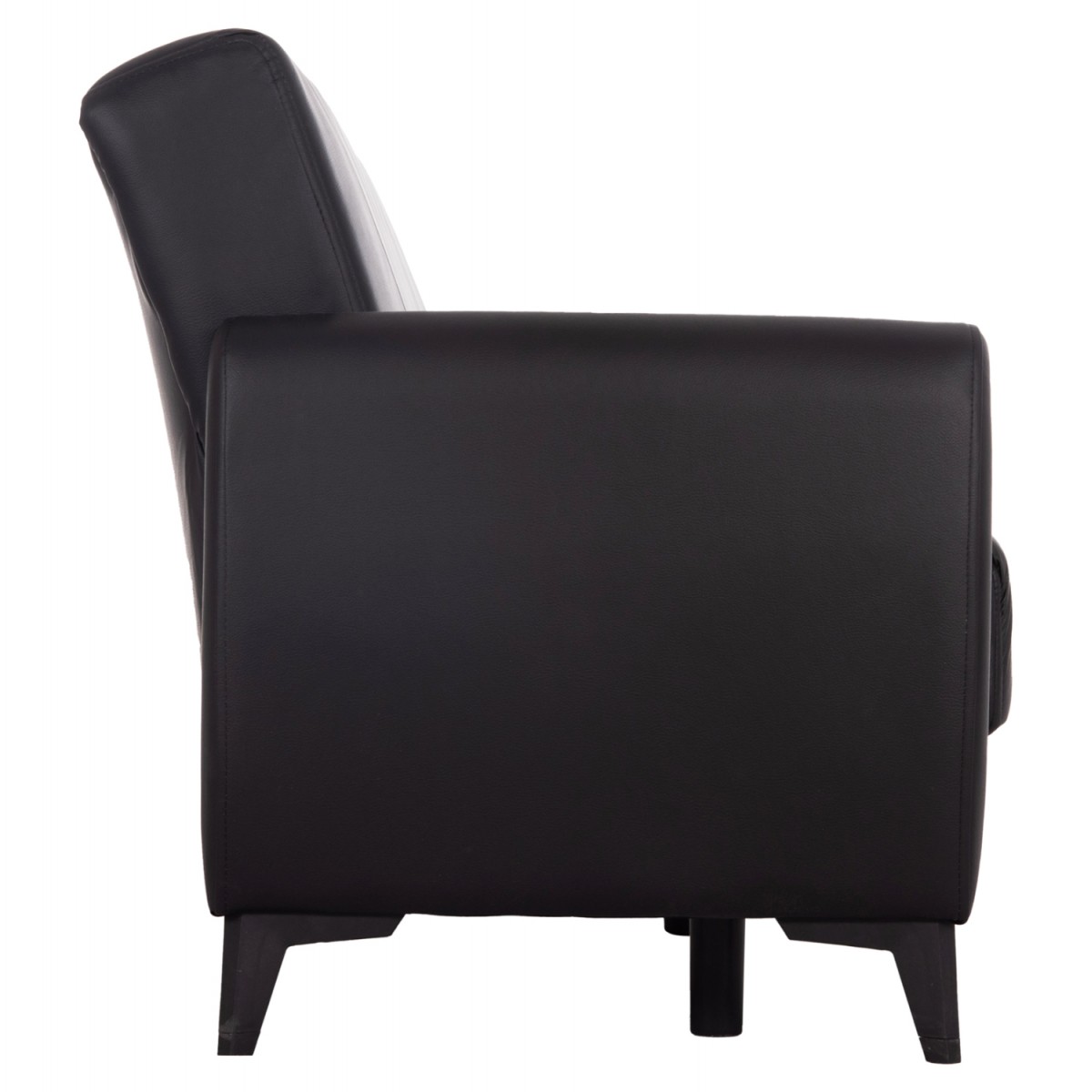 ΚΑΝΑΠΕΣ ΚΡΕΒΑΤΙ ΜΕ ΑΠΟΘ.ΧΩΡΟ TΡΙΘΕΣΙΟΣ NIKKO HM3292.11 ΜΑΥΡΟ PU 207x80x82Υεκ.