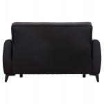 ΚΑΝΑΠΕΣ ΚΡΕΒΑΤΙ ΜΕ ΑΠΟΘ.ΧΩΡΟ ΔΙΘΕΣΙΟΣ NIKKO HM3293.11 ΜΑΥΡΟ PU 144x75x84Υεκ.