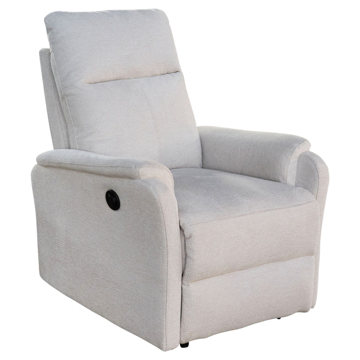 ΠΟΛΥΘΡΟΝΑ RELAX ΜΕ ΗΛΕΚΤΡΙΚΗ ΑΝΑΚΛΙΣΗ SYNTHIA HM3309.01 ΜΠΕΖ ΥΦΑΣΜΑ 75x87x102Yεκ