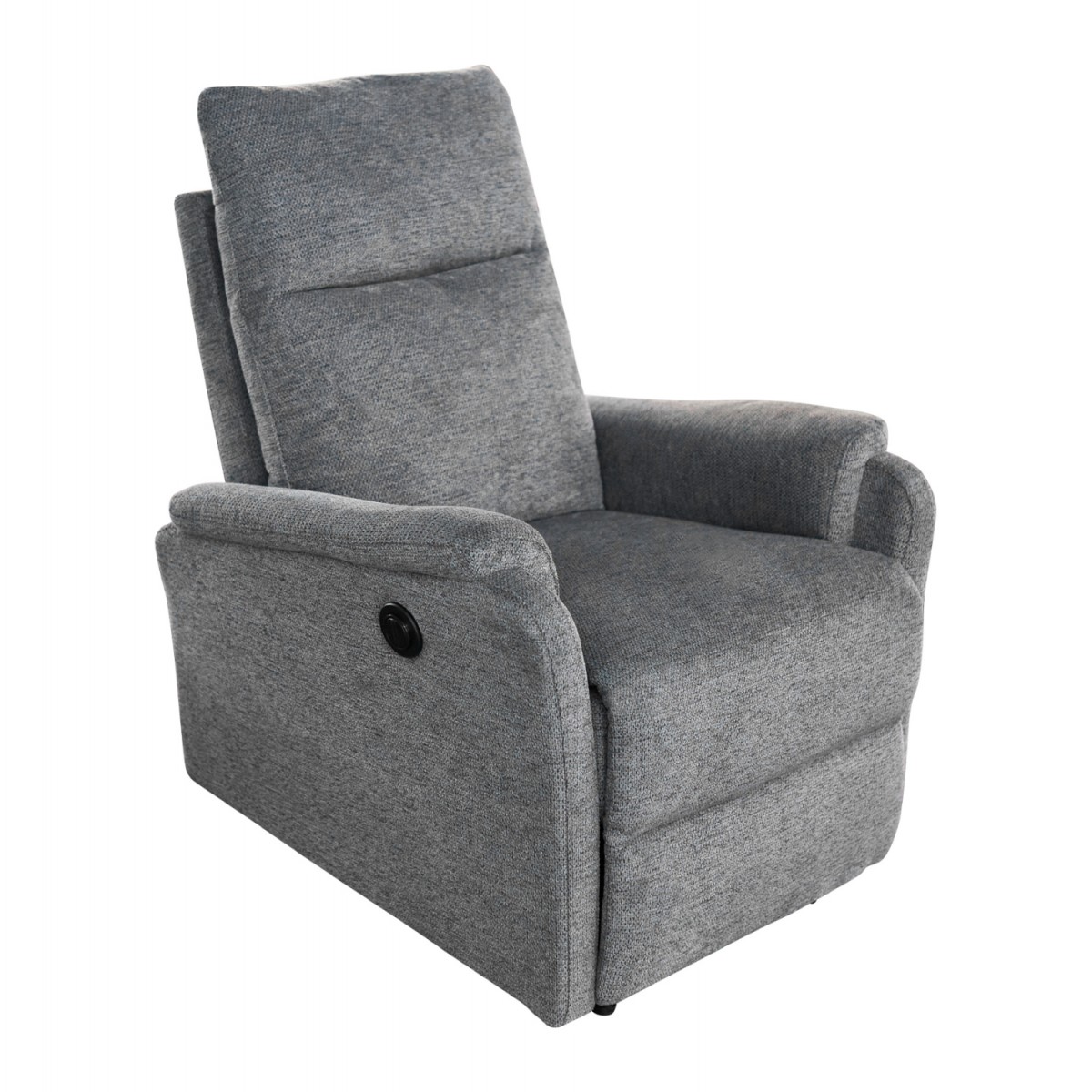 ΠΟΛΥΘΡΟΝΑ RELAX ΜΕ ΗΛΕΚΤΡΙΚΗ ΑΝΑΚΛΙΣΗ SYNTHIA HM3309.03 ΓΚΡΙ ΥΦΑΣΜΑ 75x87x102Yεκ