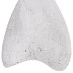 ΦΩΤΙΣΤΙΚΟ ΟΡΟΦΗΣ ΜΕ ΟΨΗ ΠΕΤΡΑΣ STONER (S) HM4417.02 ΛΕΥΚΟ 37x30x45Υεκ.