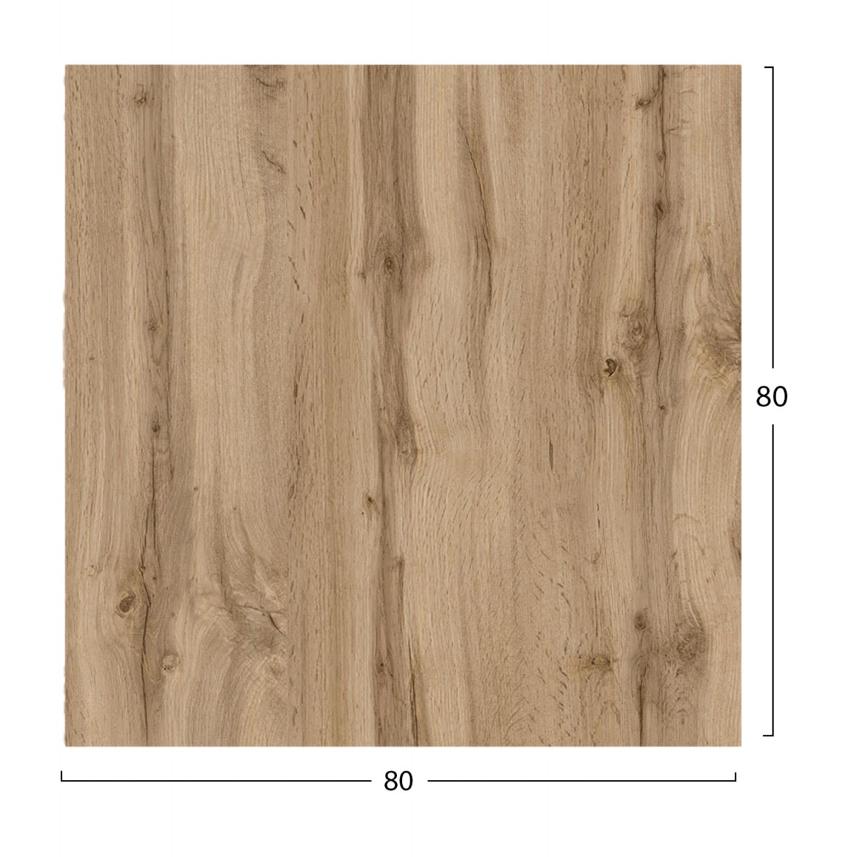 ΕΠΙΦΑΝΕΙΑ ΤΡΑΠΕΖΙΟΥ HPL ΤΕΤΡΑΓΩΝΗ HM5839.36 SONAMA OAK 80x80εκ.