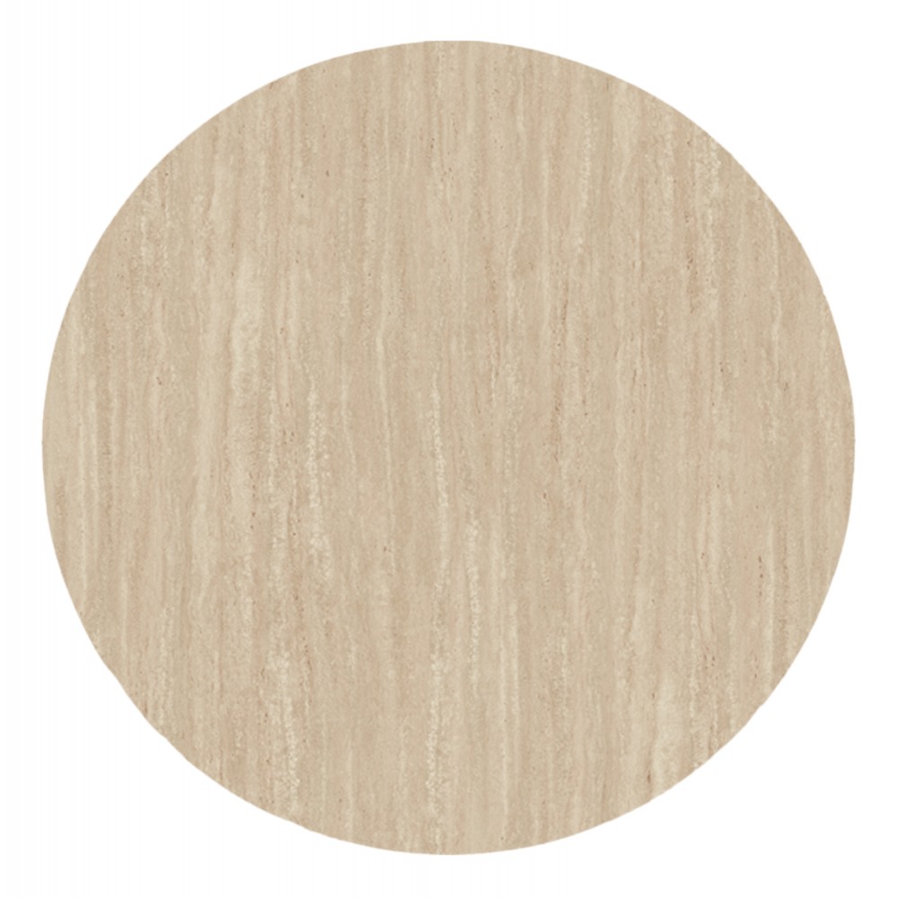 ΕΠΙΦΑΝΕΙΑ ΤΡΑΠΕΖΙΟΥ HPL ΣΤΡΟΓΓΥΛΗ HM6351.35 ΠΕΤΡΑ ΤΡΑΒΕΡΤΙΝΑ Φ120εκ.