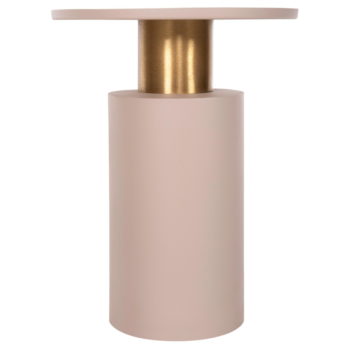 ΒΟΗΘΗΤΙΚΟ ΤΡΑΠΕΖΑΚΙ PUNJAB HM4239.03 ΜΕΤΑΛΛΟ ΣΕ ΕΚΡΟΥ-ΧΡΥΣΟΧΑΛΚΙΝΟ Φ36x47Υεκ.