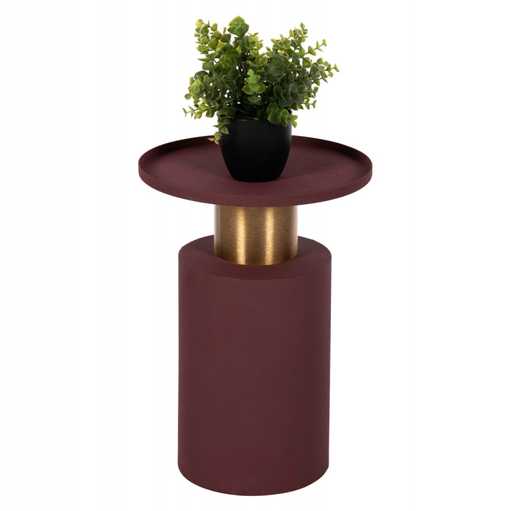 ΒΟΗΘΗΤΙΚΟ ΤΡΑΠΕΖΑΚΙ PUNJAB HM4240.06 ΜΕΤΑΛΛΟ ΣΕ ΚΕΡΑΜΙΔΙ-ΧΡΥΣΟΧΑΛΚΙΝΟ Φ30,5x42Υεκ.