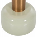 ΒΟΗΘΗΤΙΚΟ ΤΡΑΠΕΖΑΚΙ ERODE HM4243.07 ΜΕΤΑΛΛΟ ΣΕ ΑΝΟΙΧΤΟ ΠΡΑΣΙΝΟ-ΧΡΥΣΟ Φ40,5x48Υ εκ.