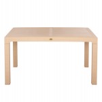 ΤΡΑΠΕΖΙ ΠΟΛΥΠΡΟΠΥΛΕΝΙΟΥ ΟΡΘΟΓΩΝΙΟ TODOR HM6147.04 ΚΑΠΟΥΤΣΙΝΟ ΟΨΗ WICKER 140x80x75Υεκ.